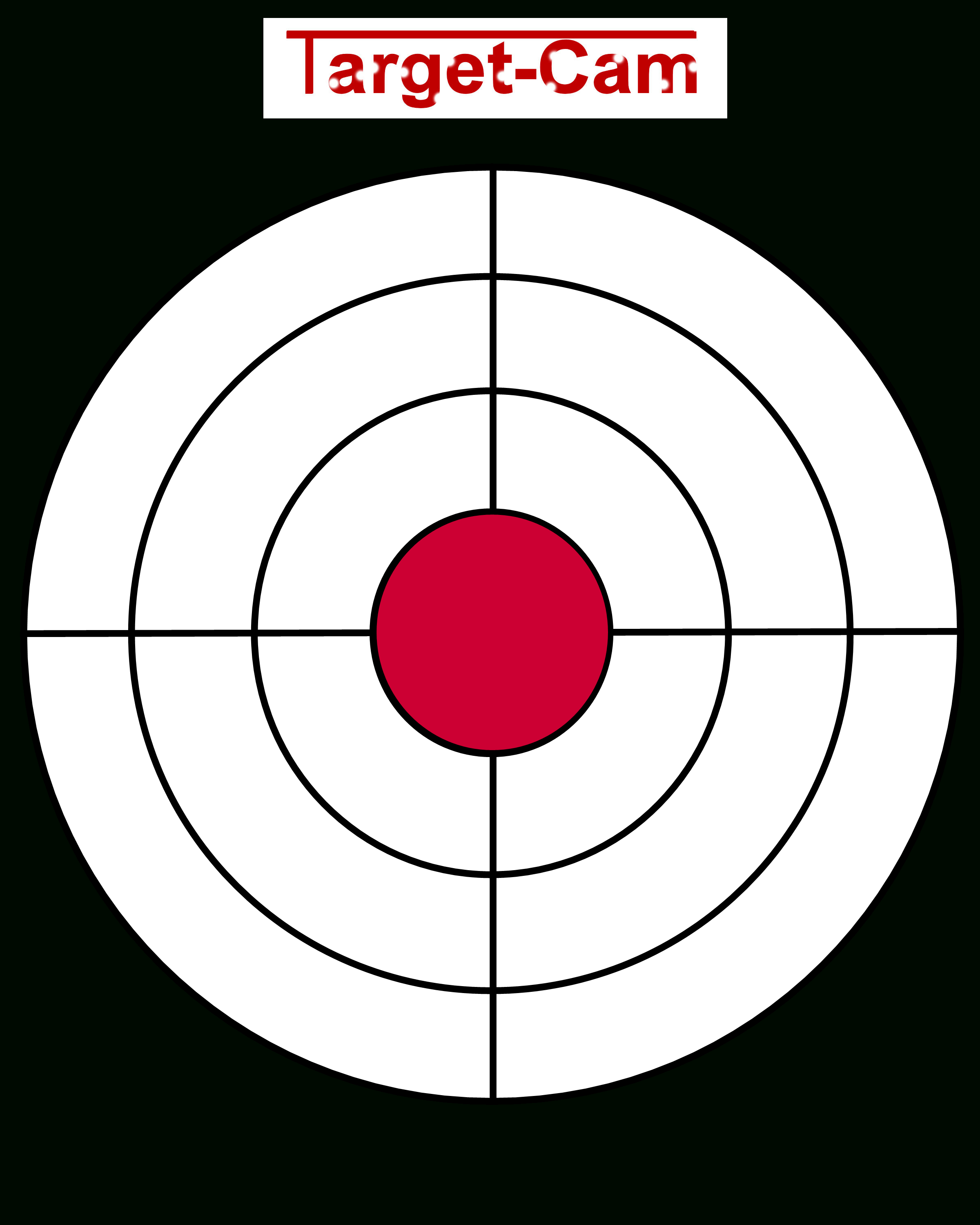 Free Gun Targets To Print | New &amp;quot;target-Cam&amp;quot; Rifle And Hand Gun - Free Printable Shooting Targets