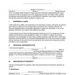 Free Last Will And Testament Templates   A “Will”   Pdf | Word   Free Printable Will Forms