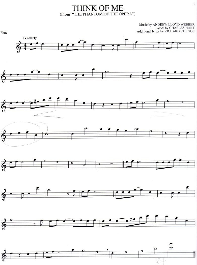 Free Online Flute Sheet Music. I May Not Play The Flute But I Will - Free Printable Flute Music
