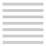 Free Online Graph Paper / Music Notation   Free Printable Blank Music Staff Paper