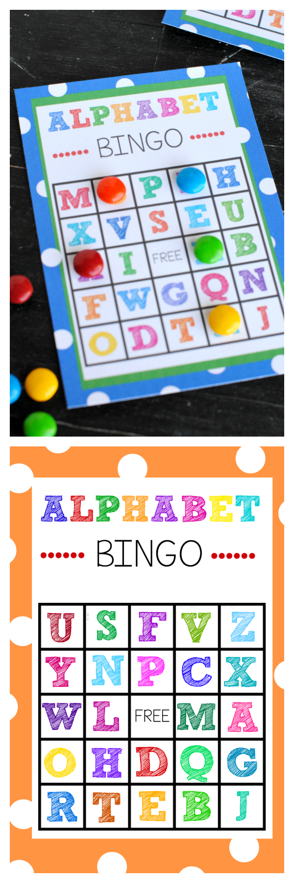 Alphabet Games Free Printable