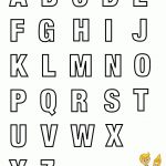 Free Printable Alphabet Letters | Gplusnick   Free Printable Alphabet Letters