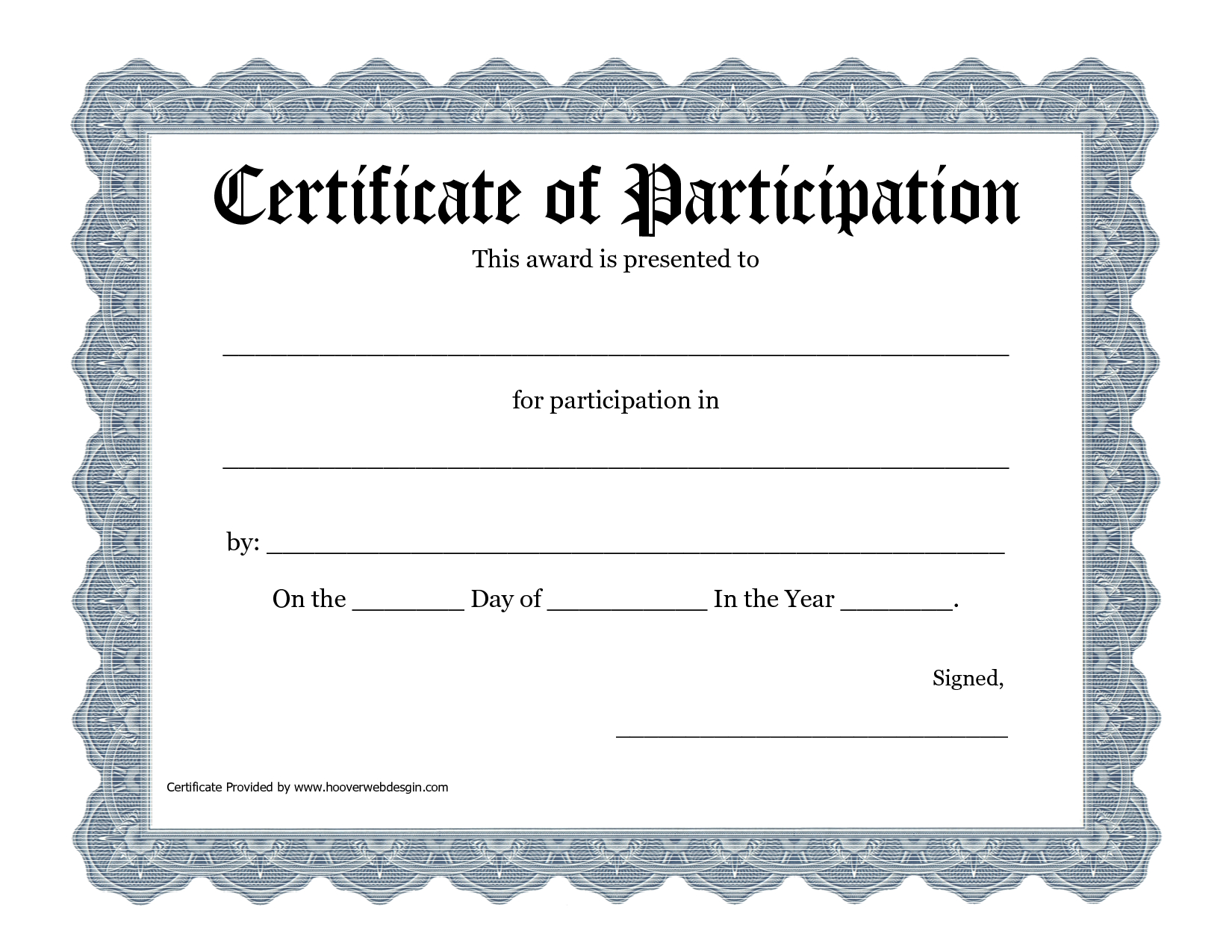 Free Printable Award Certificate Template - Bing Images | 2016 Art - Commitment Certificate Free Printable