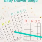 Free Printable Baby Shower Bingo Cards | Baby Shower Ideas | Baby   50 Free Printable Baby Bingo Cards