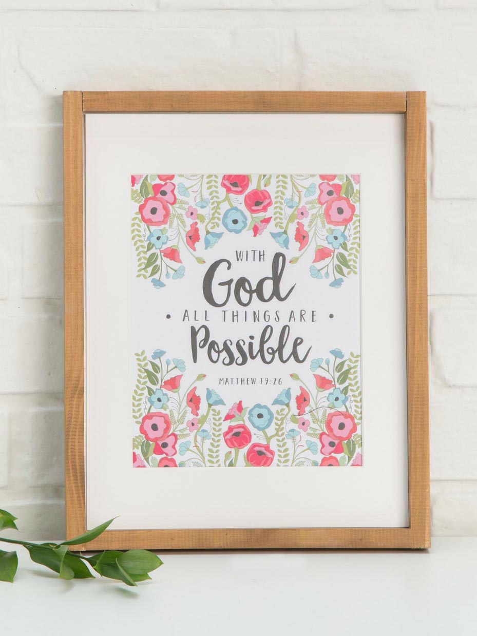 Free Printable Bible Verse Wall Art | Fun365 - Free Printable Bible Verses