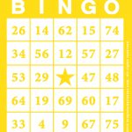Free Printable Bingo Card Template   Bingocardprintout   Free Printable Bingo Cards