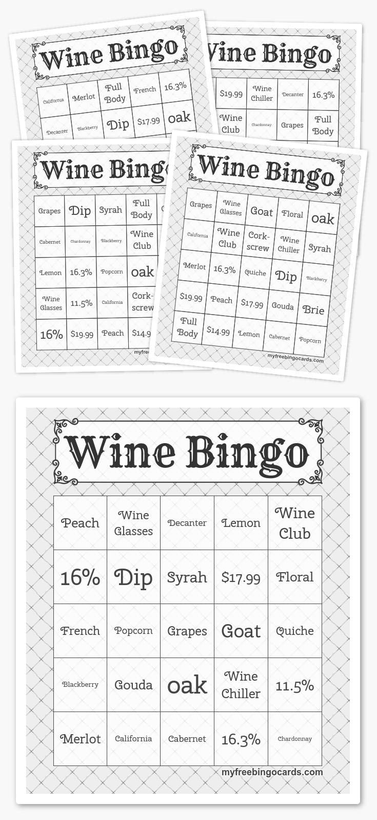 Free Printable Bingo Cards In 2019 | Partaaaay Planning | Free Bingo - Free Printable Bingo Cards