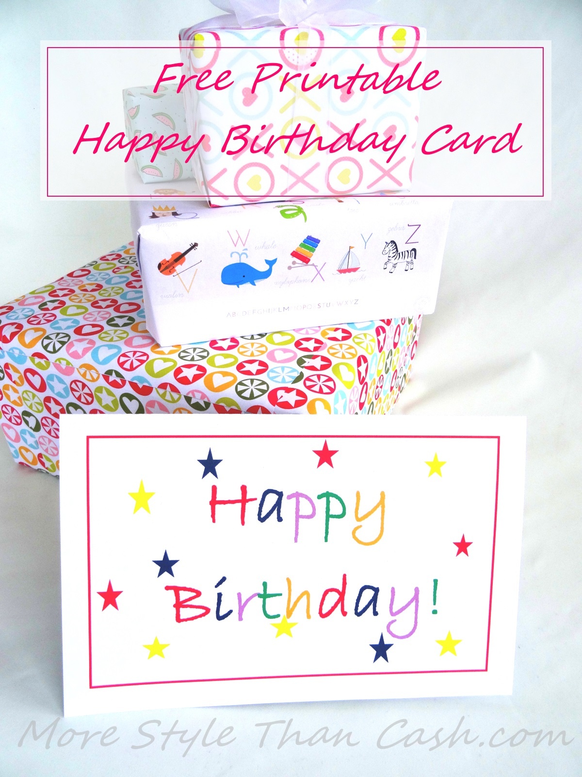 Free Printable Birthday Card - Happy Birthday Free Cards Printable