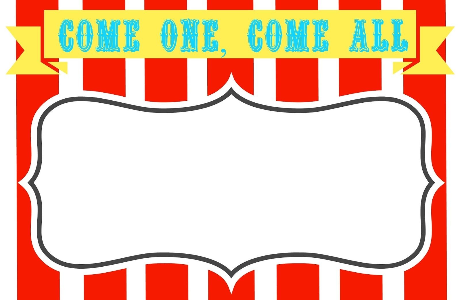 Free Printable Carnival Decorations Free Printable