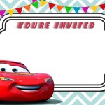 Free Printable Cars 3 Lightning Mcqueen Invitation Template | Free   Free Printable Car Template