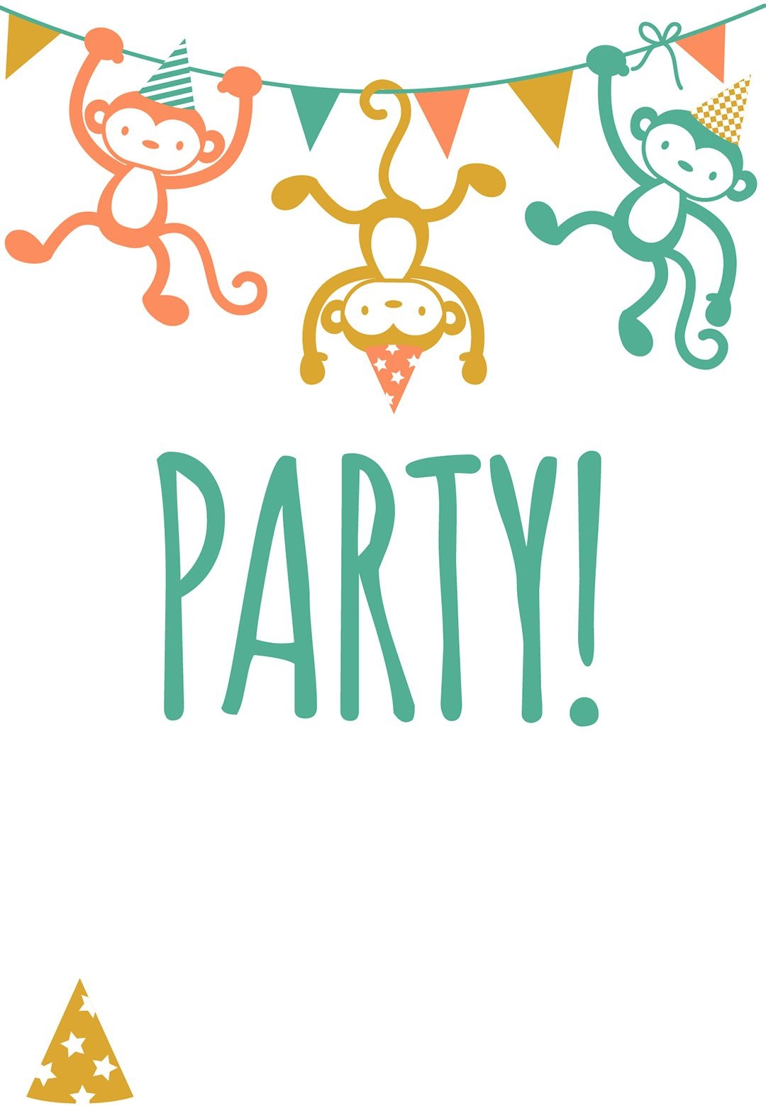 Free Printable Childrens Party Invitation | Free Printables | Free - Free Printable Birthday Invitations For Kids
