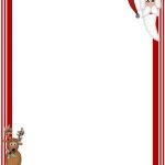 Free Printable Christmas Stationary Borders | Christmasstationery   Free Printable Christmas Border Paper