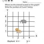 Free Printable Coordinate Graph Worksheet For Kindergarten – Free Printable Coordinate Graphing Pictures Worksheets
