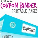 Free Printable Coupon Binder Pages!!!   Passion For Savings   Free Printable Coupon Spreadsheet