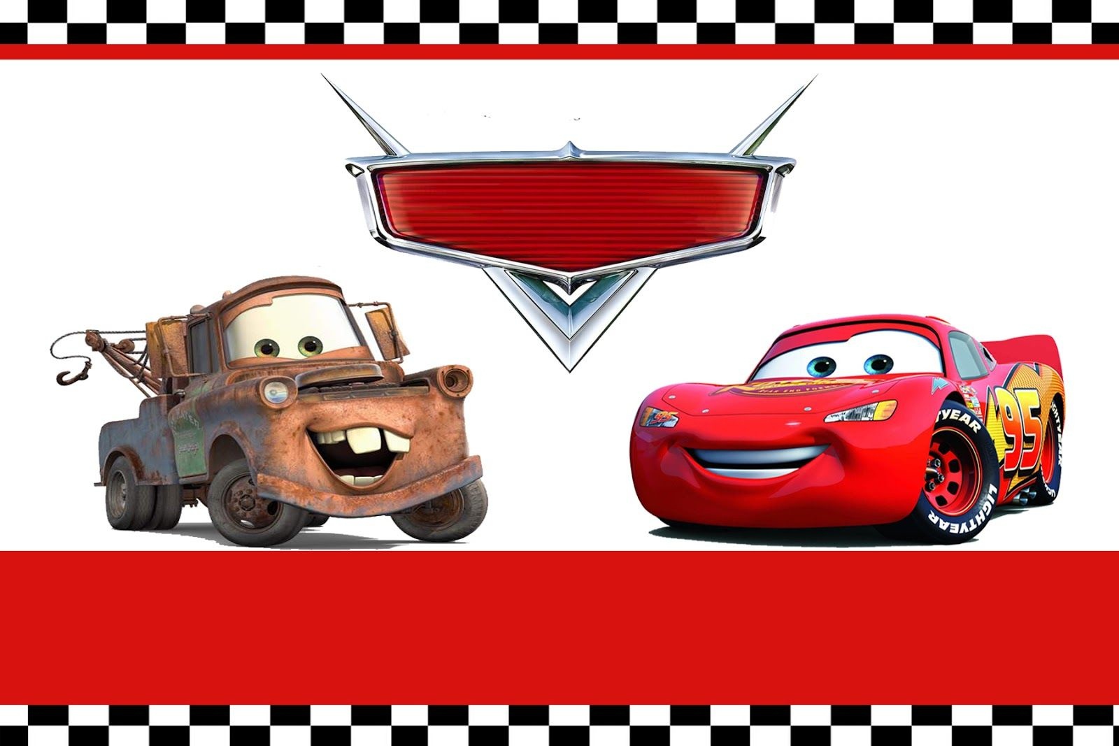 Free Printable Disney Cars Birthday Party Invitations Disney Cars - Free Printable Car Template