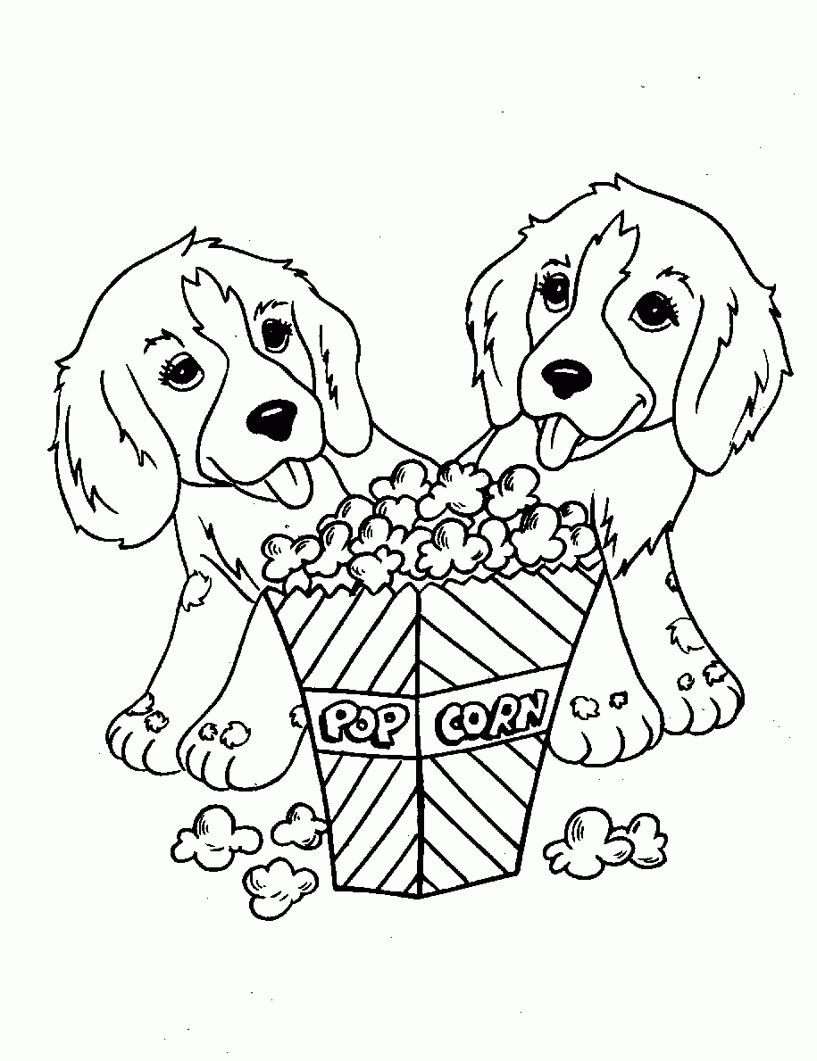 Free Printable Dog Coloring Pages For Kids - Colouring Pages Dogs Free Printable