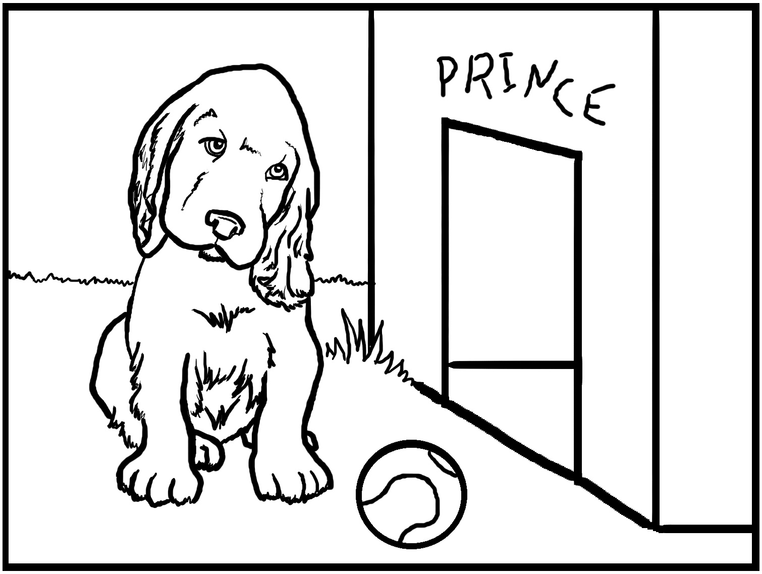 Free Printable Dog Coloring Pages For Kids - Colouring Pages Dogs Free Printable