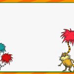 Free} Printable Dr Seuss Writing Pages For Primary Grades | Baby   Dr Seuss Free Printable Templates