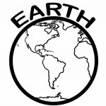 Free Printable Earth Coloring Pages For Kids   Free Printable Earth Pictures