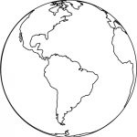 Free Printable Earth Coloring Pages For Kids   Free Printable Earth Pictures