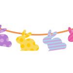 Free Printable Easter Banner & Cupcake Toppers   Magical Printable   Free Printable Easter Bunting