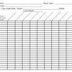 Free Printable Grade Sheet | Ellipsis   Free Printable Homework Assignment Sheets