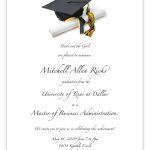 Free Printable Graduation Invitation Templates 2013 2017 | Places To   Free Printable Graduation Invitation Templates
