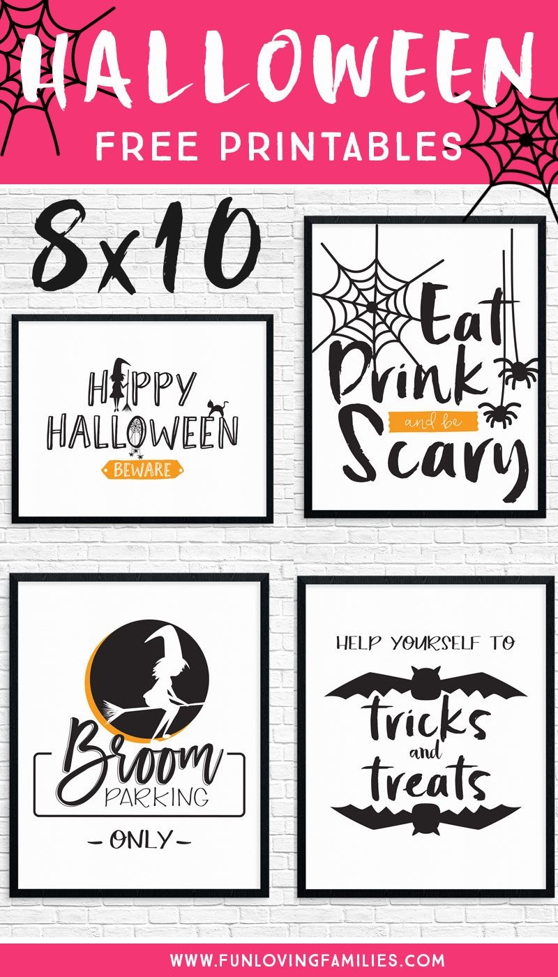 Free Printable Halloween Decorations To Spruce Up Your Holiday - Free Printable Halloween Decorations