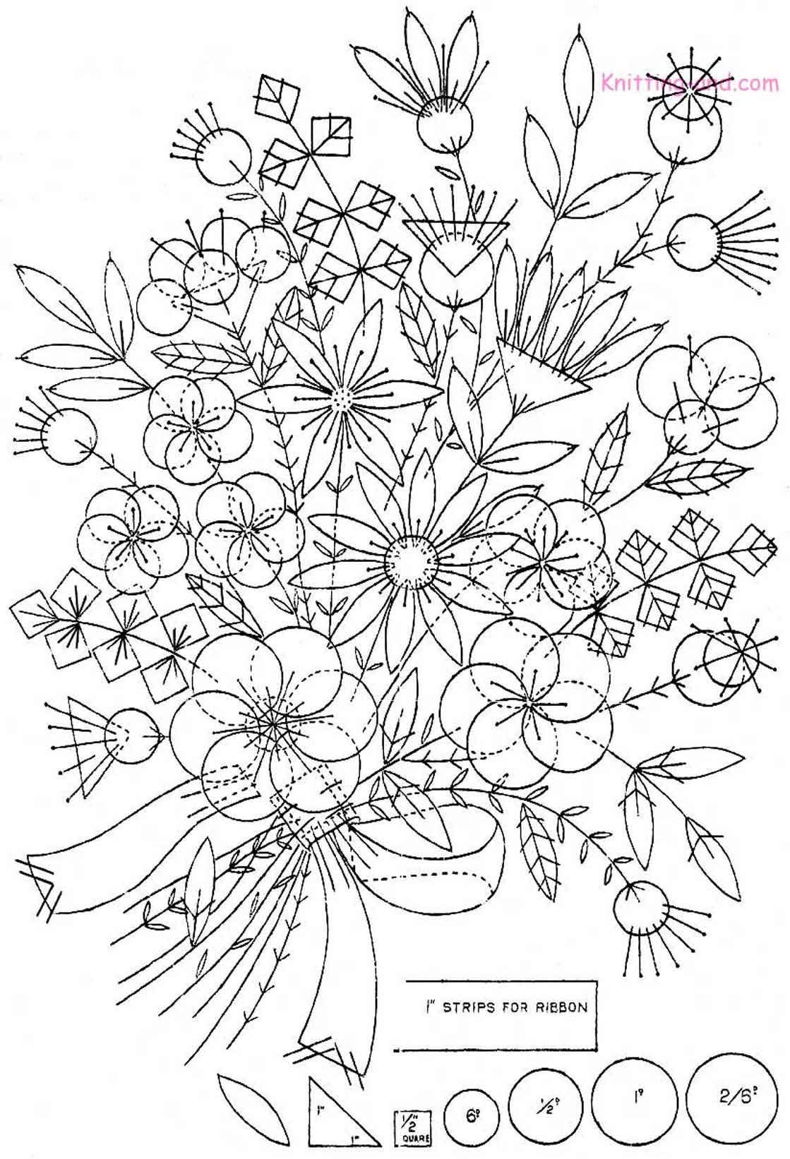 Free Printable Hand Embroidery Designs | Free Embroidery Pattern - Free Printable Embroidery Patterns