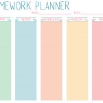 Free Printable Homework Planner For Students | Simply Being Mommy   Free Printable Homework
