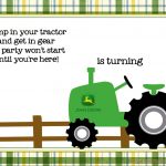 Free Printable John Deere Tractor Birthday | Birthday Invitation   Free Printable John Deere Food Labels