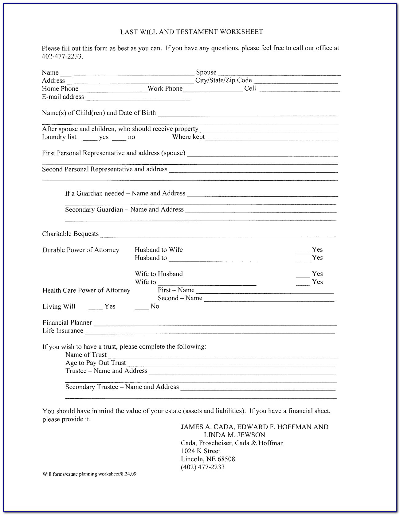 Free Printable Last Will And Testament Forms California - Form - Free Printable Legal Forms California