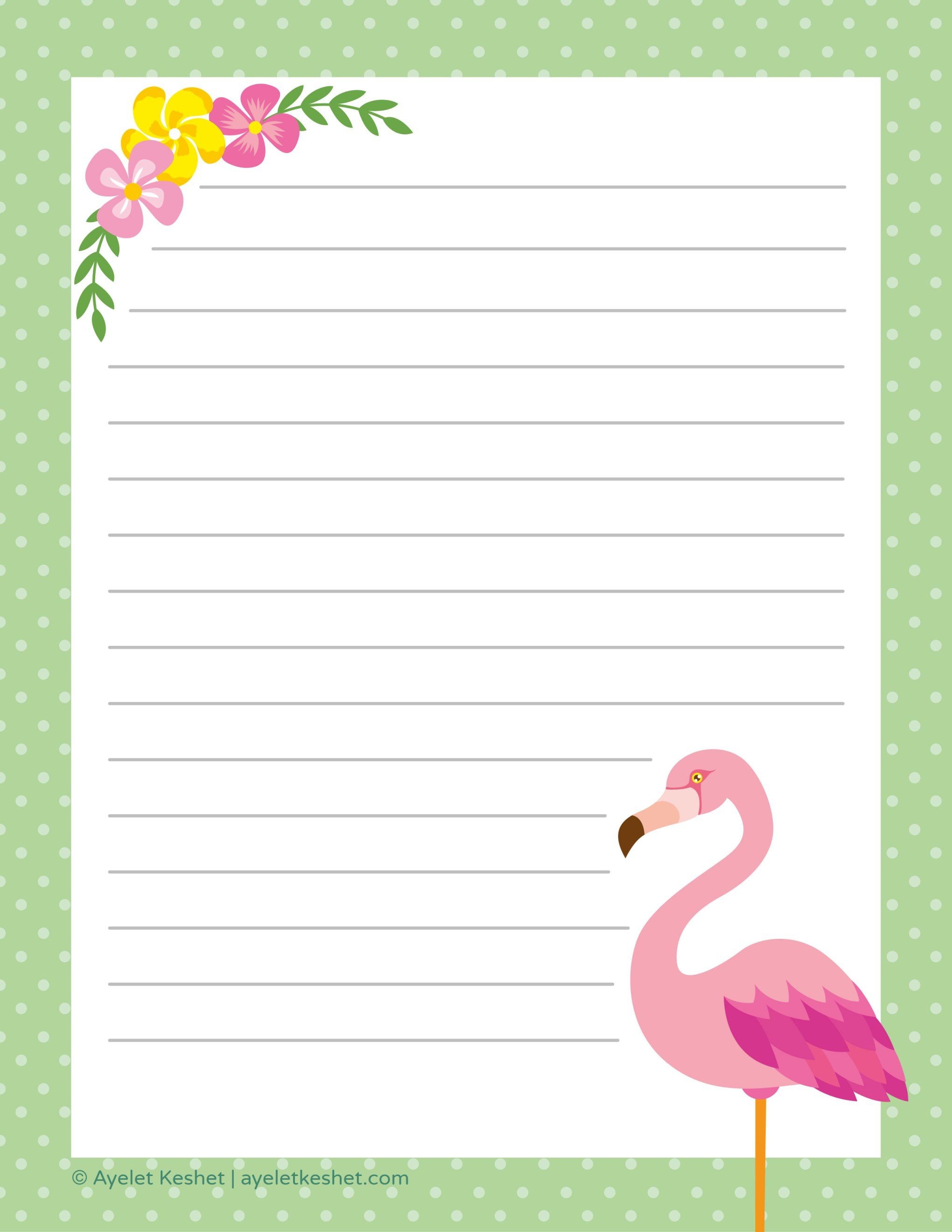 Free Printable Letter Paper | Printables To Go | Free Printable - Free Printable Golf Stationary