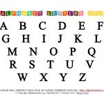 Free Printable Letter Worksheets | Activity Shelter   Free Printable Letters And Numbers