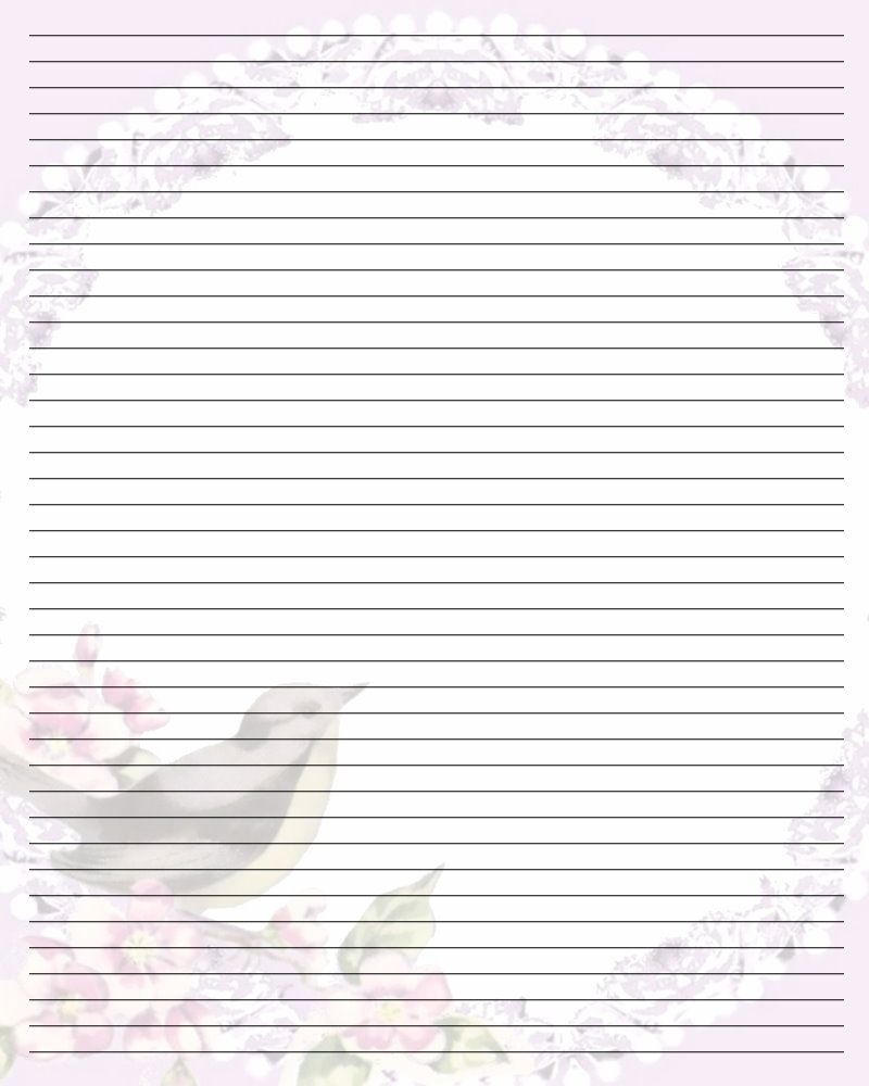 Free Printable Lined Stationary | Printable Writing Paper (67) - Free Printable Golf Stationary