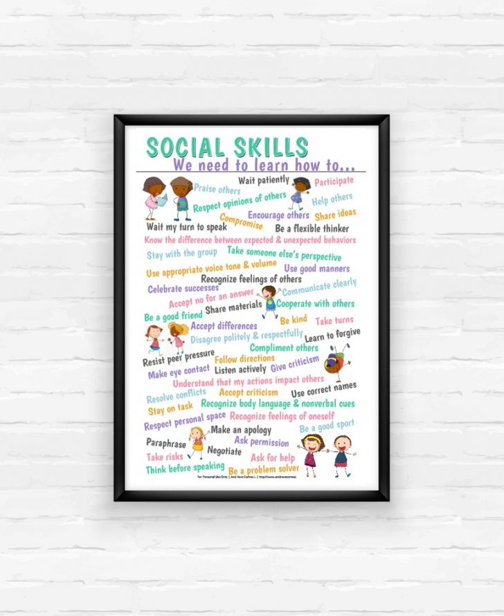 Free Printable Social Skills Stories For Children