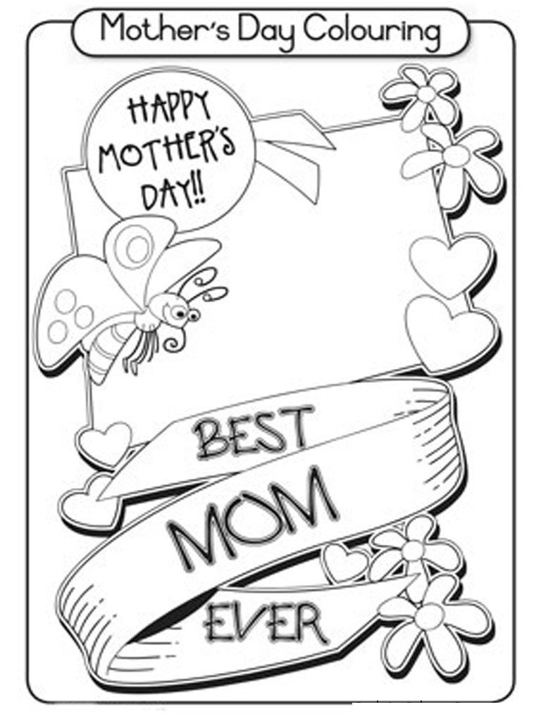 Free Printable Mothers Day Coloring Pages For Kids | Fir | Mothers - Free Printable Mothers Day Coloring Pages