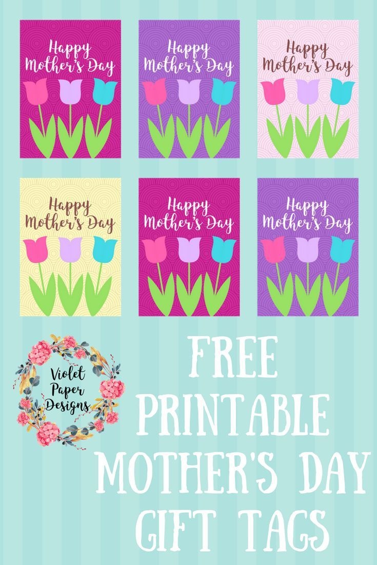 Free Printable Mother&amp;#039;s Day Gift Tags | Kids Crafts Activities - Free Printable Mothers Day Gifts