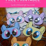 Free Printable My Little Pony Masks | Cartoon   My Little Pony | My   Free My Little Pony Printable Masks