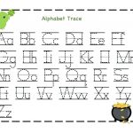 Free Printable Name Tracing Worksheets Free Kindergarten Capital   Free Printable Alphabet Tracing Worksheets For Kindergarten