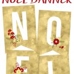 Free Printable Noel Banner | Best Of Pinterest | Christmas, Free   Free Printable Christmas Banner