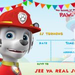 Free Printable Paw Patrol Invitation Template   All Characters | Paw   Free Printable Paw Patrol Invitations