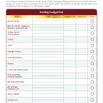 Free Printable Personal Budget Worksheet | Free Printable Holiday   Free Printable Forms For Organizing