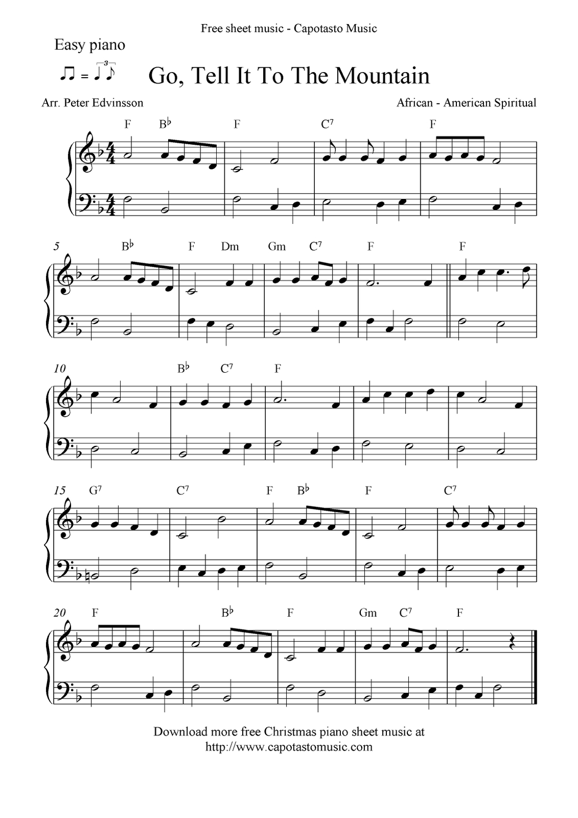 Free Printable Christmas Music Sheets Piano Free Printable