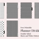 Free Printable Planner Dividers – Jana Branecka   Free Printable Dividers
