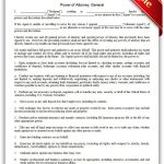 Free Printable Power Of Attorney, General Legal Forms | Free Legal   Free Printable Legal Forms California