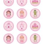 Free Printable Princess Birthday Cupcake Toppers | Printable Party   Free Printable Cupcake Toppers