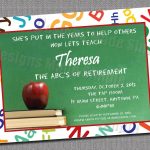 Free Printable Retirement Party Invitations Templates | Gift Ideas   Free Printable Retirement Party Invitations