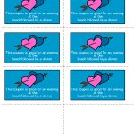 Free Printable Romantic Love Coupons   Free Printable Love Certificates For Him