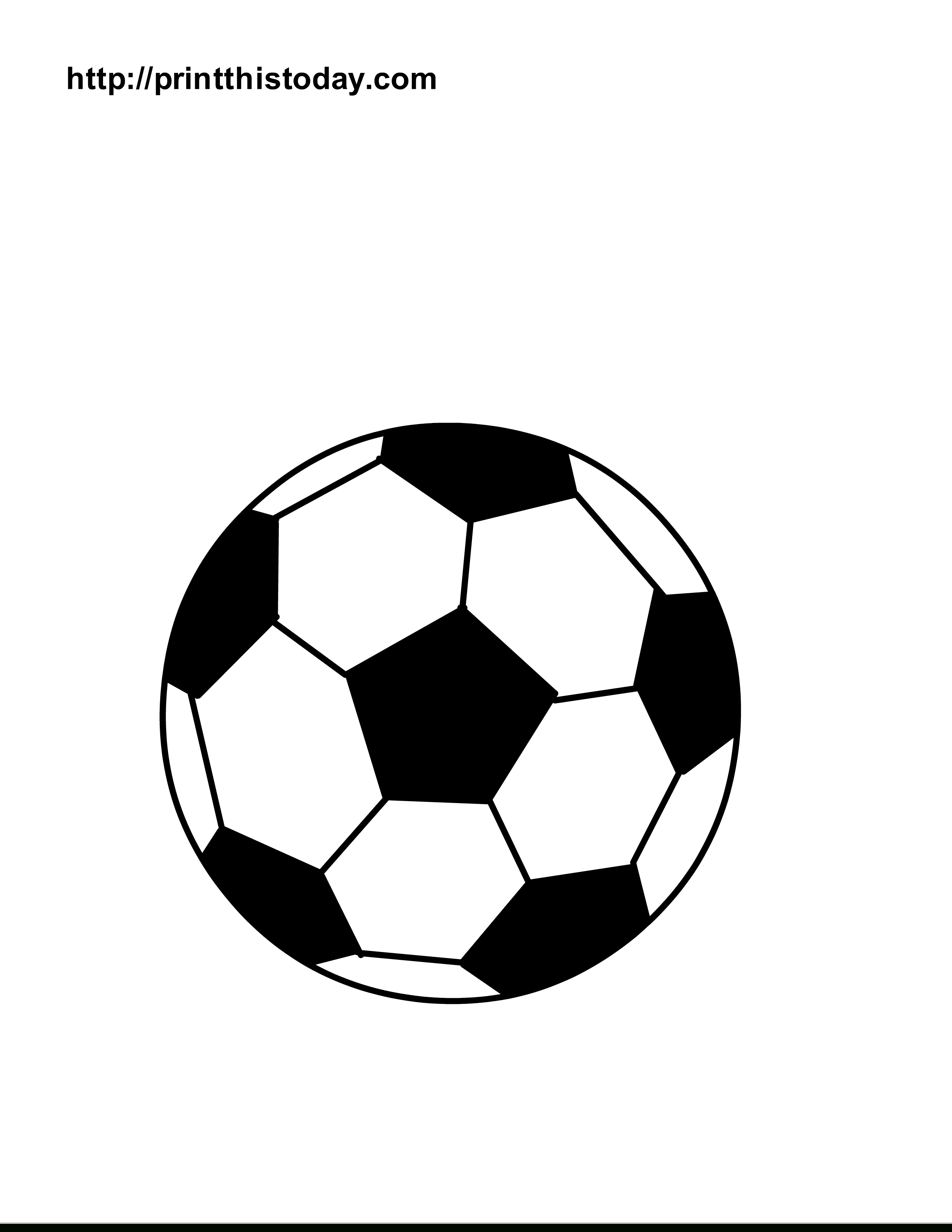 Free Printable Sports Balls Coloring Pages - Free Printable Sports Bookmarks